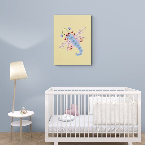 Spring Dragonfly Poster