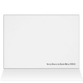 Spring Dreams Cards (Inside Horizontal (Top))
