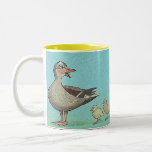 Spring Duckling Mug (Left)