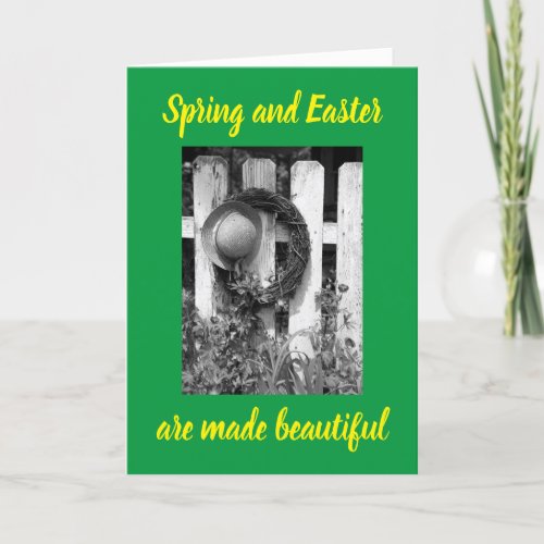 SPRINGEASTER ARE MADE SPECIAL BECAUSE OF YOU HOLIDAY CARD