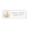 Spring Easter Bunny Floral Return Address Label