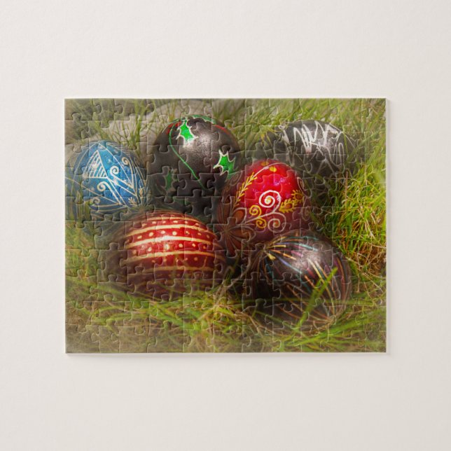 Spring - Easter - Easter Eggs Jigsaw Puzzle (Horizontal)