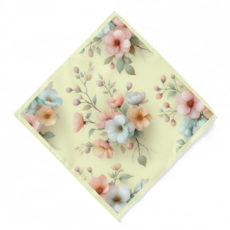 Spring Easter Flowers Bandana