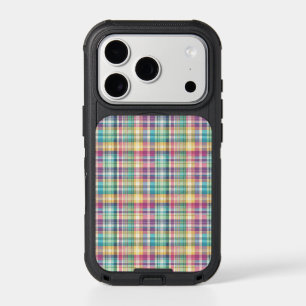 Spring/Easter pastel plaid/tartan iPhone 17 Pro Case