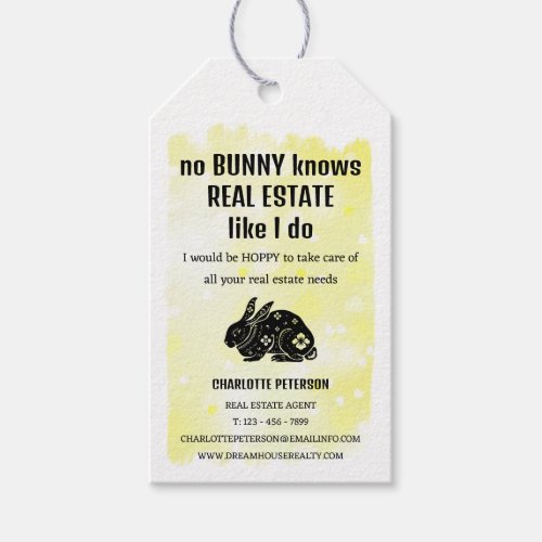 Spring Easter Real Estate Pop By Gift Tags