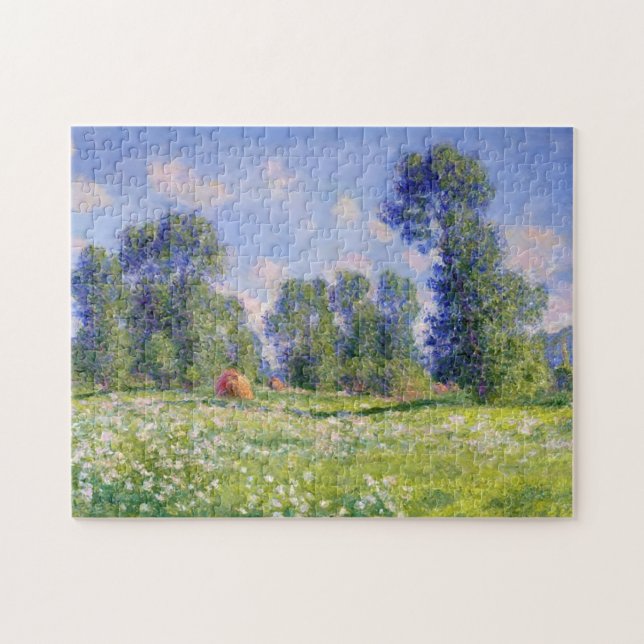 Spring Effect Giverny Monet Fine Art Jigsaw Puzzle (Horizontal)