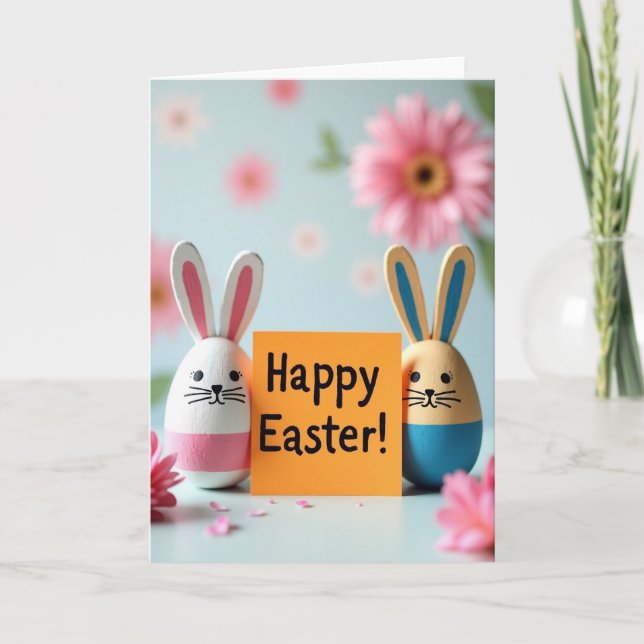 Spring Egg Friends Season Card (Front)