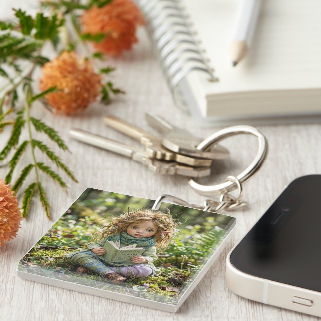 Spring Elf Keychain (Front Right)