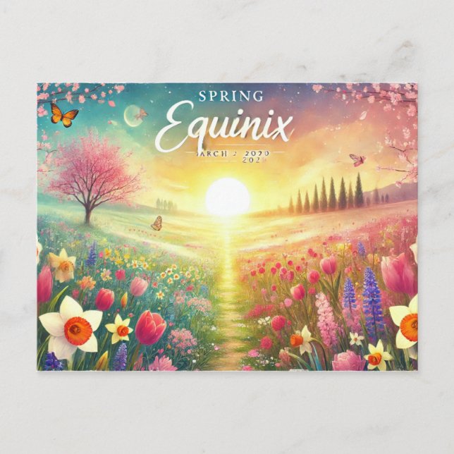 Spring Equinox Postcard (Front)