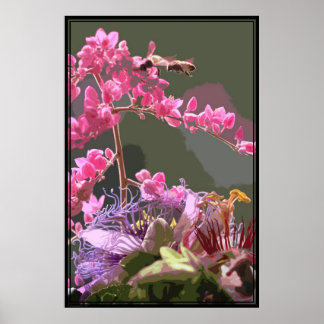 Spring Essence Art Poster -40x60 -or smaller