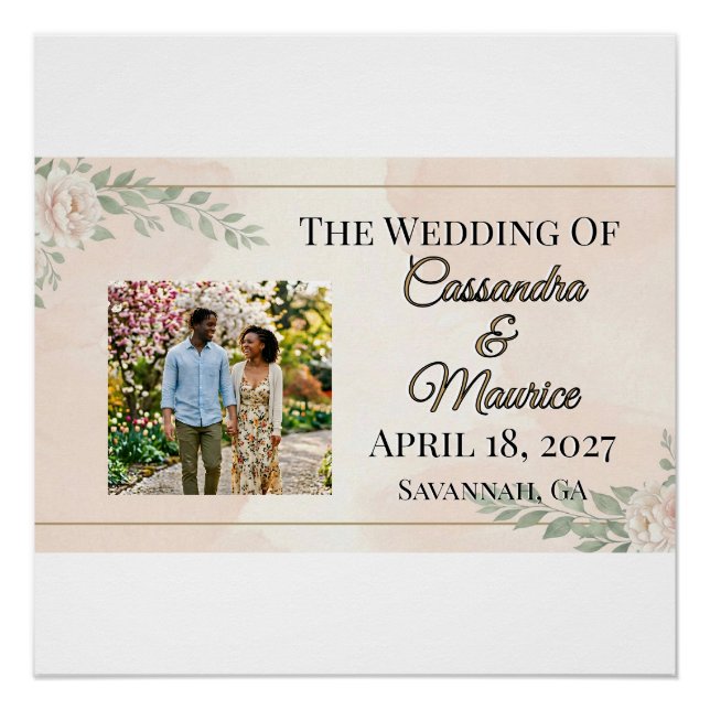 🌸 SPRING — “Ethereal Garden” Glossy Poster (Front)