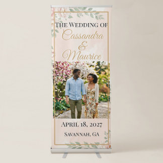 🌸 SPRING — “Ethereal Garden” Retractable Banner