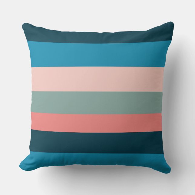 Spring Evening Throw Pillow (Front)