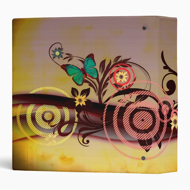Spring Explosion Avery Binder (Back/Spine)