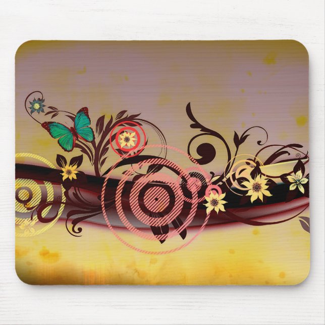 Spring Explosion Mouse Pad (Front)