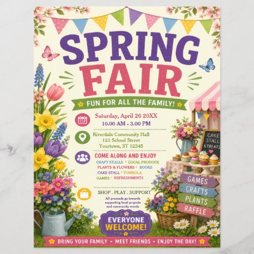 Spring Fair Flyer