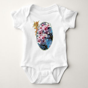 Spring fairy baby bodysuit