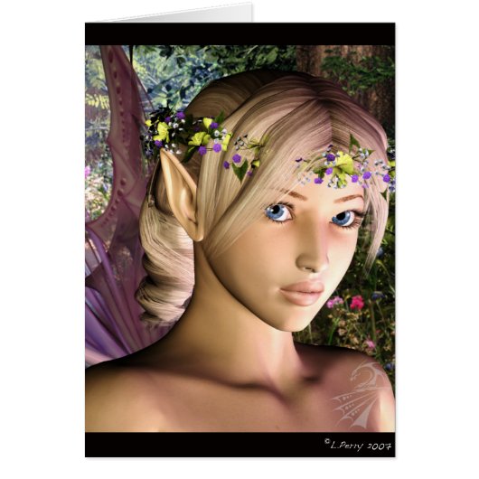 Spring Fairy Cards (Front)