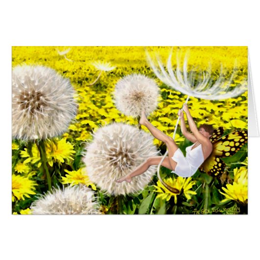 Spring Fairy Cards (Front Horizontal)