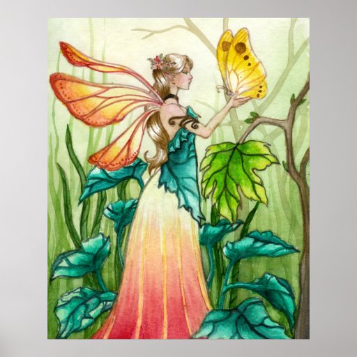 Spring Fairy Poster | Zazzle