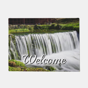 Spring Falls At Hodgson Welcome Doormat