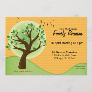 Spring Family Reunion Invitation