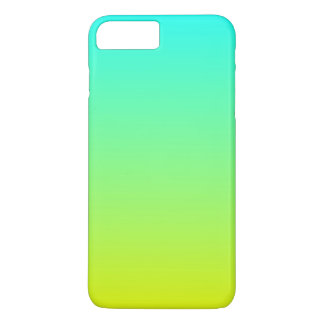 spring fashion lime green lemon yellow ombre iPhone 8 plus/7 plus case