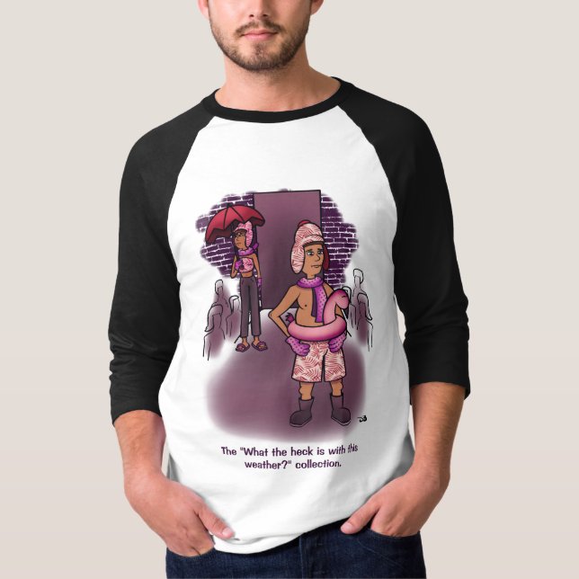 Spring Fashion Men's Ragland T-Shirt (Front)