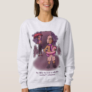 Spring Fashion Women's Ash Sweatshirt