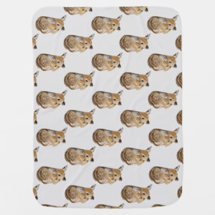 Spring Fawn Baby Blanket