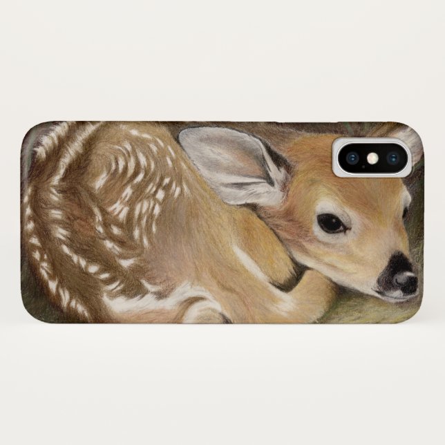 Spring Fawn Case-Mate iPhone Case (Back (Horizontal))