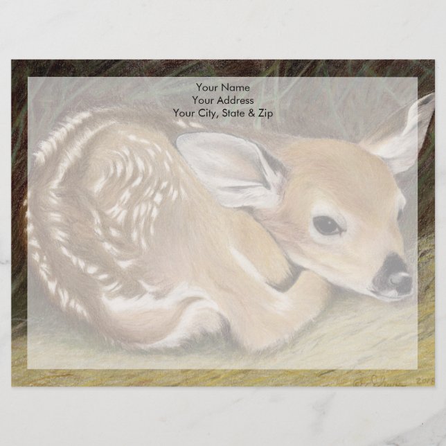 Spring Fawn Letterhead (Front)