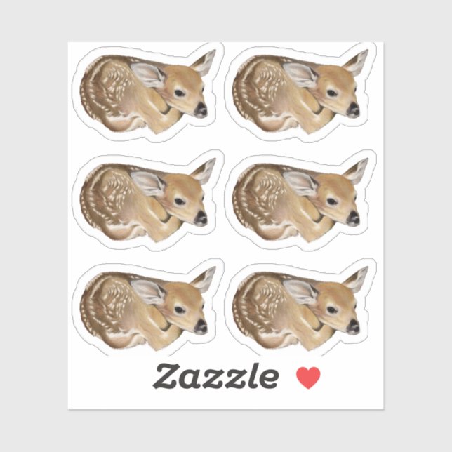 Spring Fawn Sticker (Sheet)