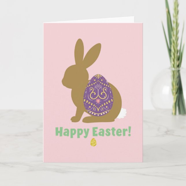 Spring Festival Bunny Card (Front)