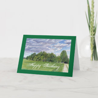 Spring Field Card