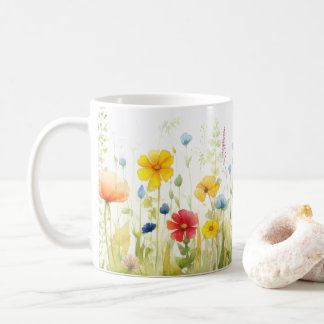 Spring Field Flowers Mug