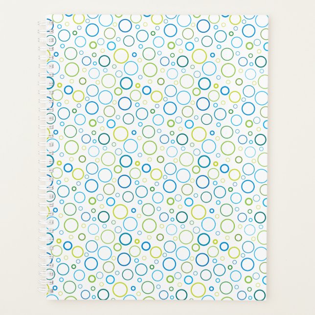 Spring Fling Bubbles Planner (Front)