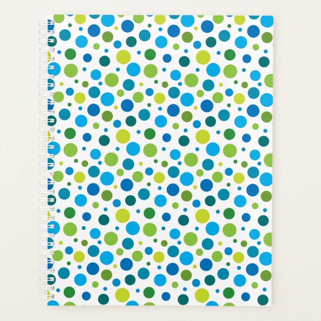 Spring Fling Dots Planner (Front)