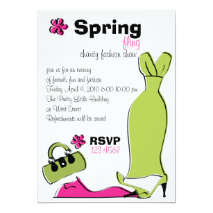 Clothing Store Invitations Zazzle