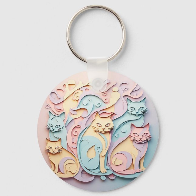 " SPRING FLING " KEYCHAIN (Front)
