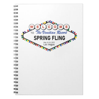 Spring Fling Notebook