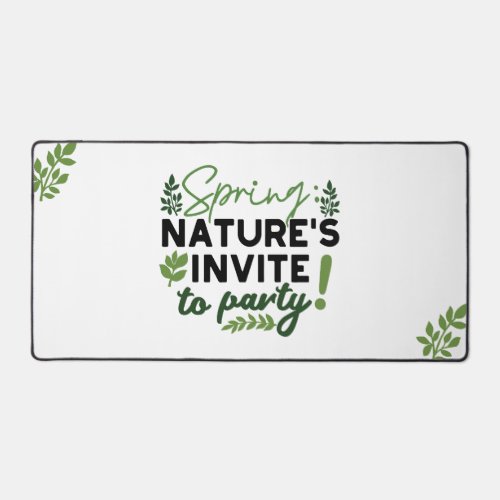 Spring Fling Party _ Natures Celebration Call Desk Mat