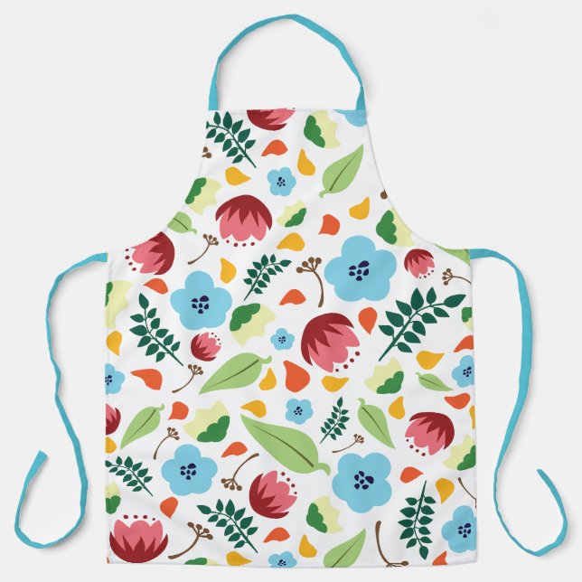 Spring Floral  Apron (Front)