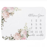 Spring Floral Baby Blanket Spring Floral Baby Blanket