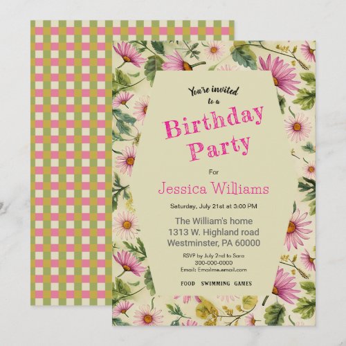 Spring Floral Birthday
