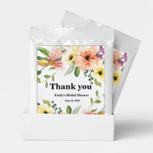 Spring Floral Bridal Shower Favors Margarita Drink Mix