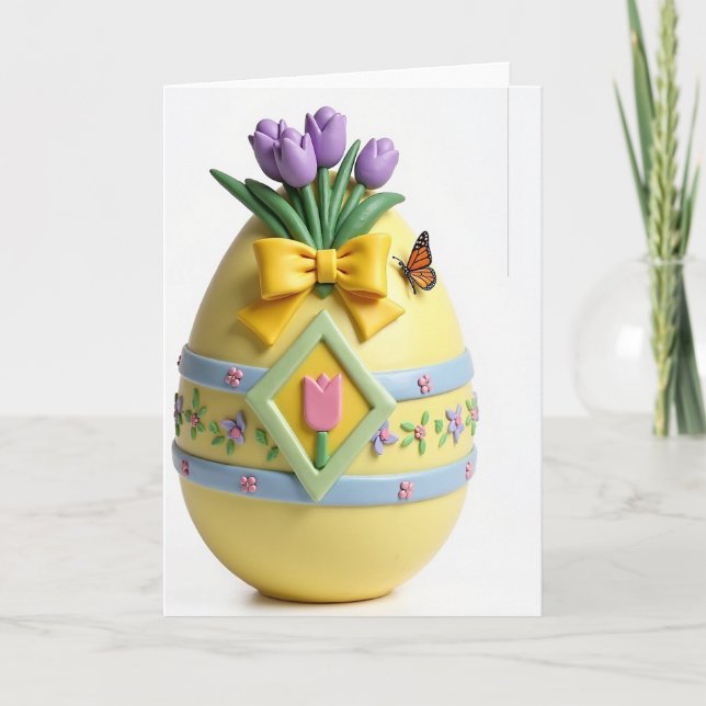 Spring Floral Celebration Card (Front)