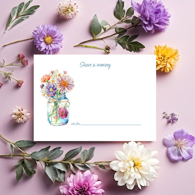 Spring Floral Daisies in a Jar Share a Memory (Creator Uploaded)