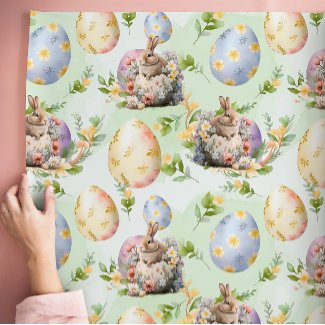 Spring Floral Easter Bunny Celebration