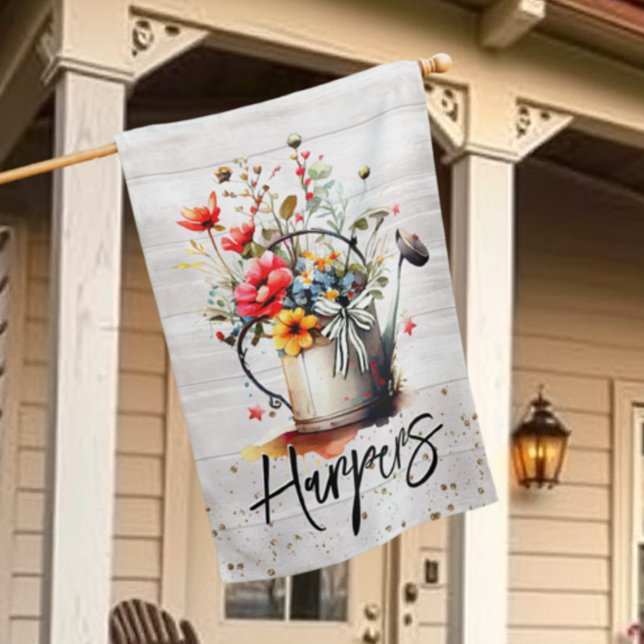 Spring Floral Family Name House Flag (Creator Uploaded)
